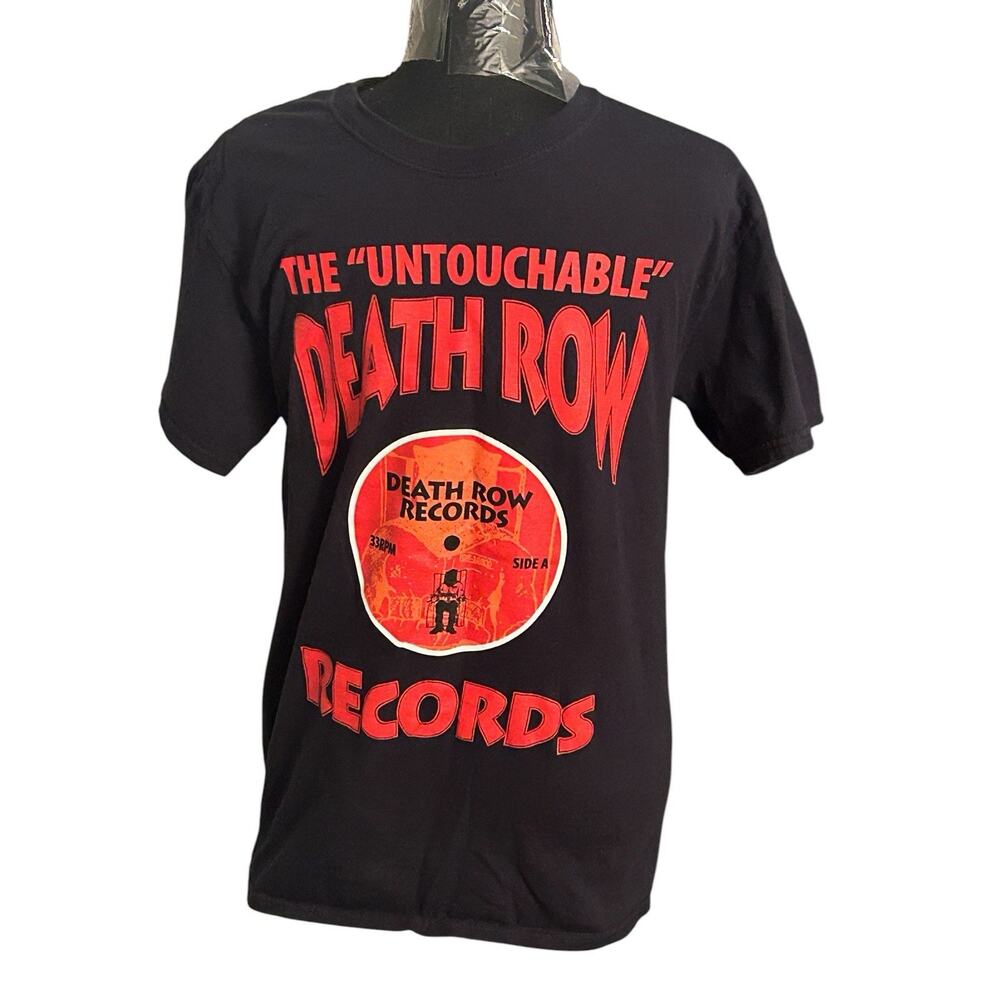 "The Impossible" Death Row Records T-Shirt Mens Small Black Short Sleeve Rap Tee